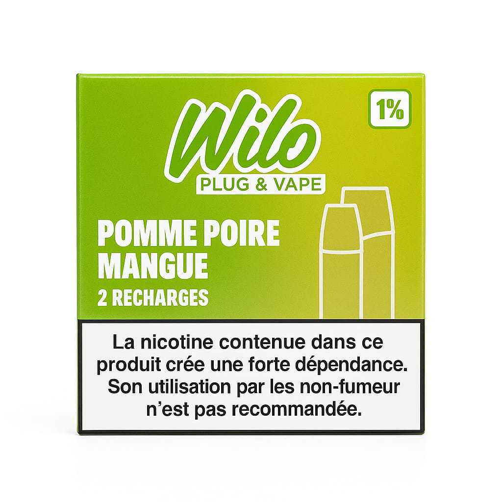 Wilo Pomme Poire Mangue 1%