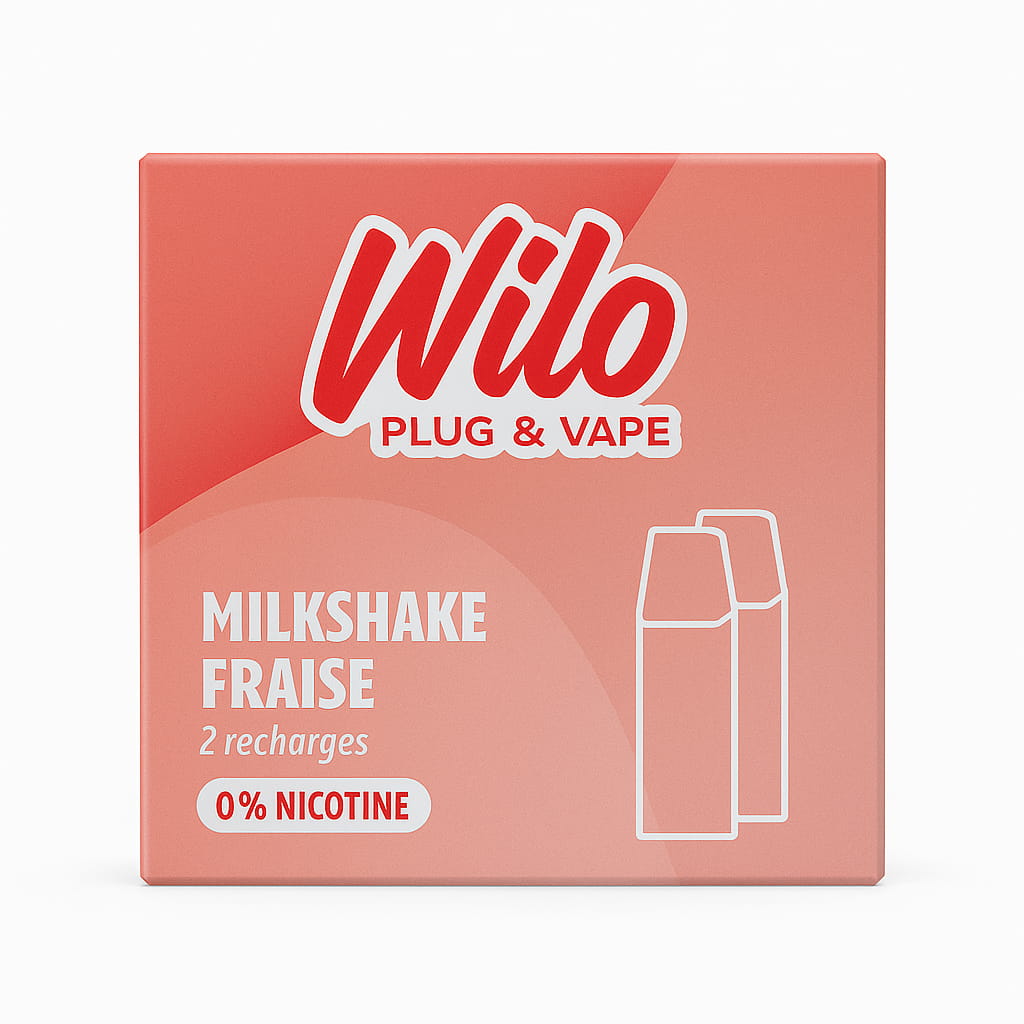 Wilo Milkshake Fraise 0%