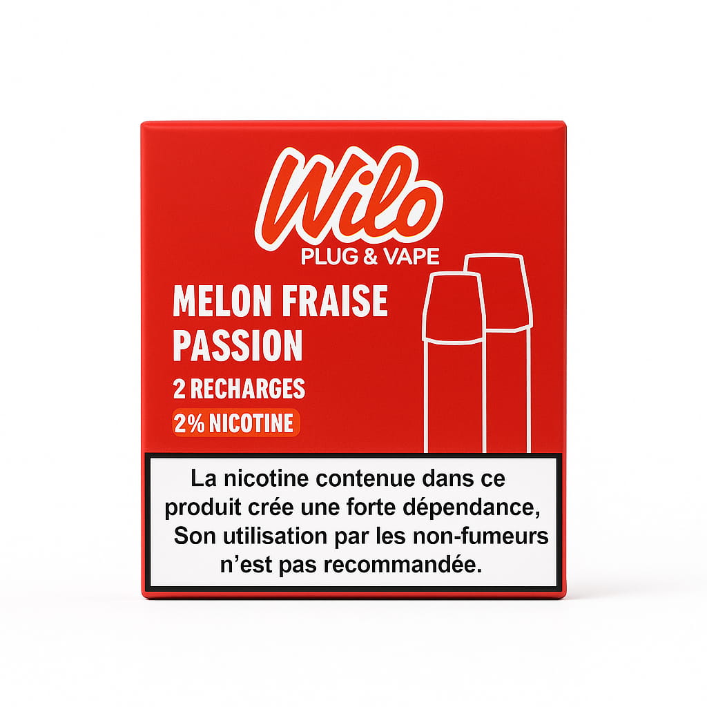 Wilo Melon Fraise Passion 2%