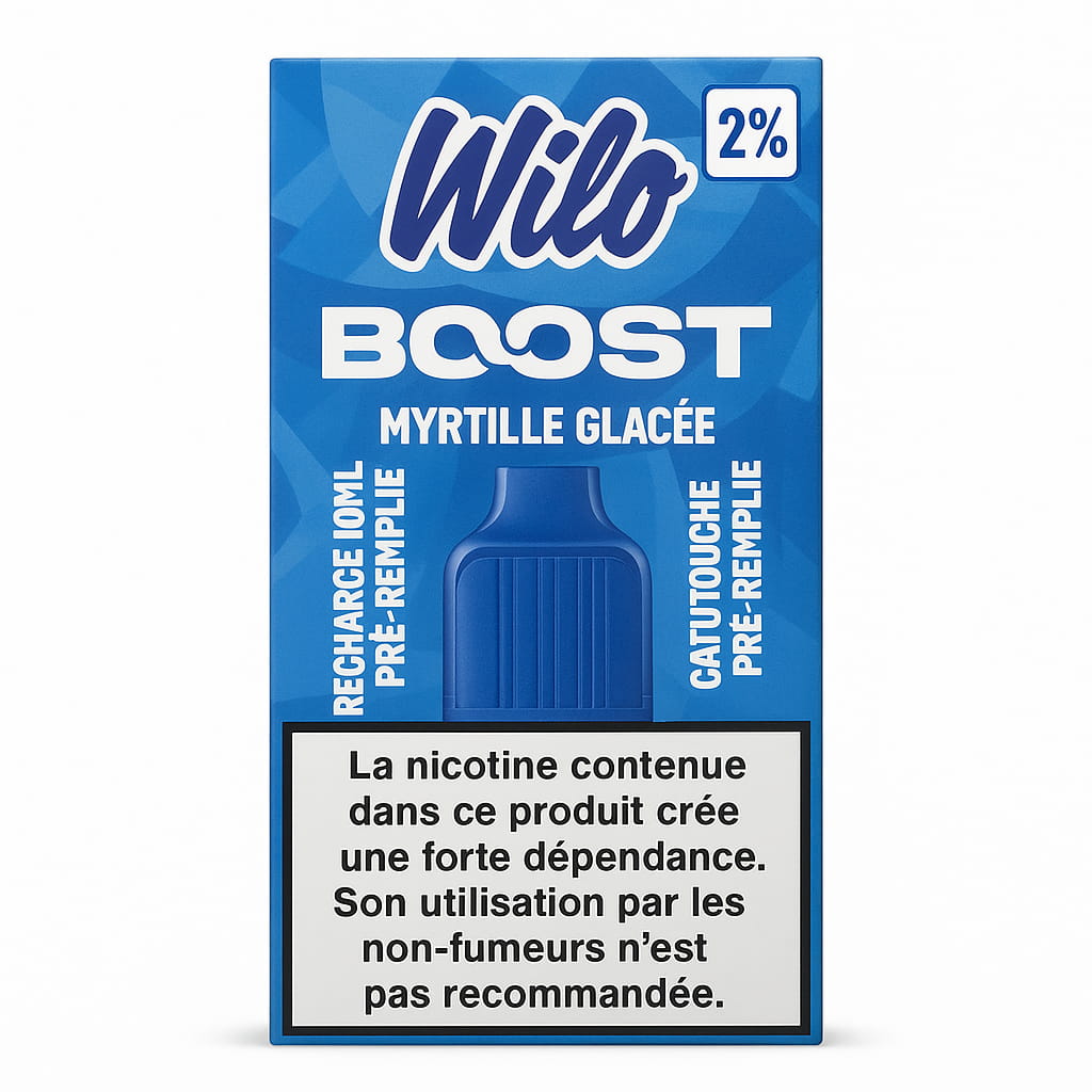 Wilo Boost  Rech.Myrtille glacée 2%