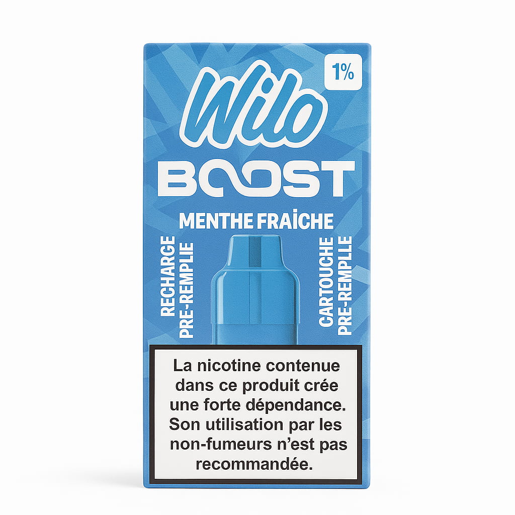 Wilo Boost  Rech. Menthe fraîche 1%