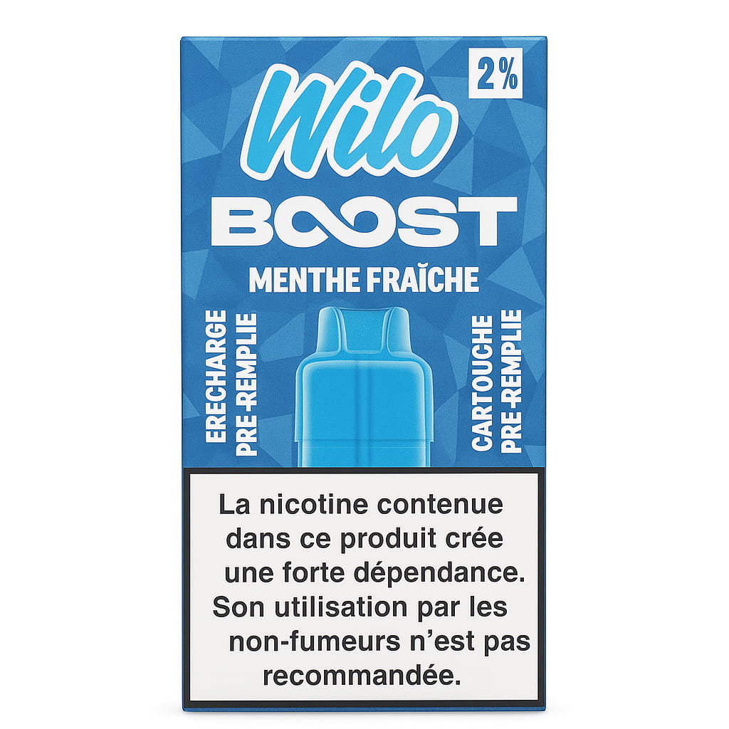 Wilo Boost  Rech. Menthe fraîche 2%