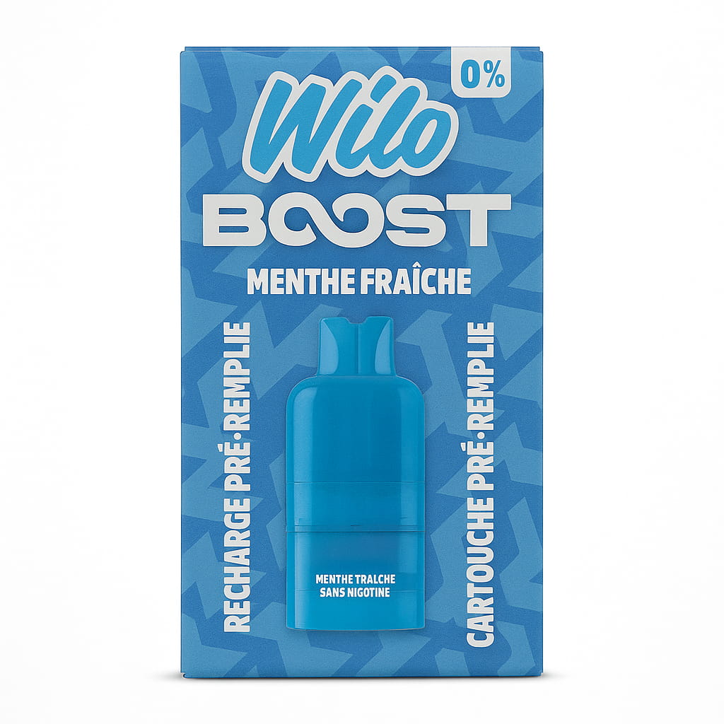 Wilo boost Rech  Menthe fraiche 0%