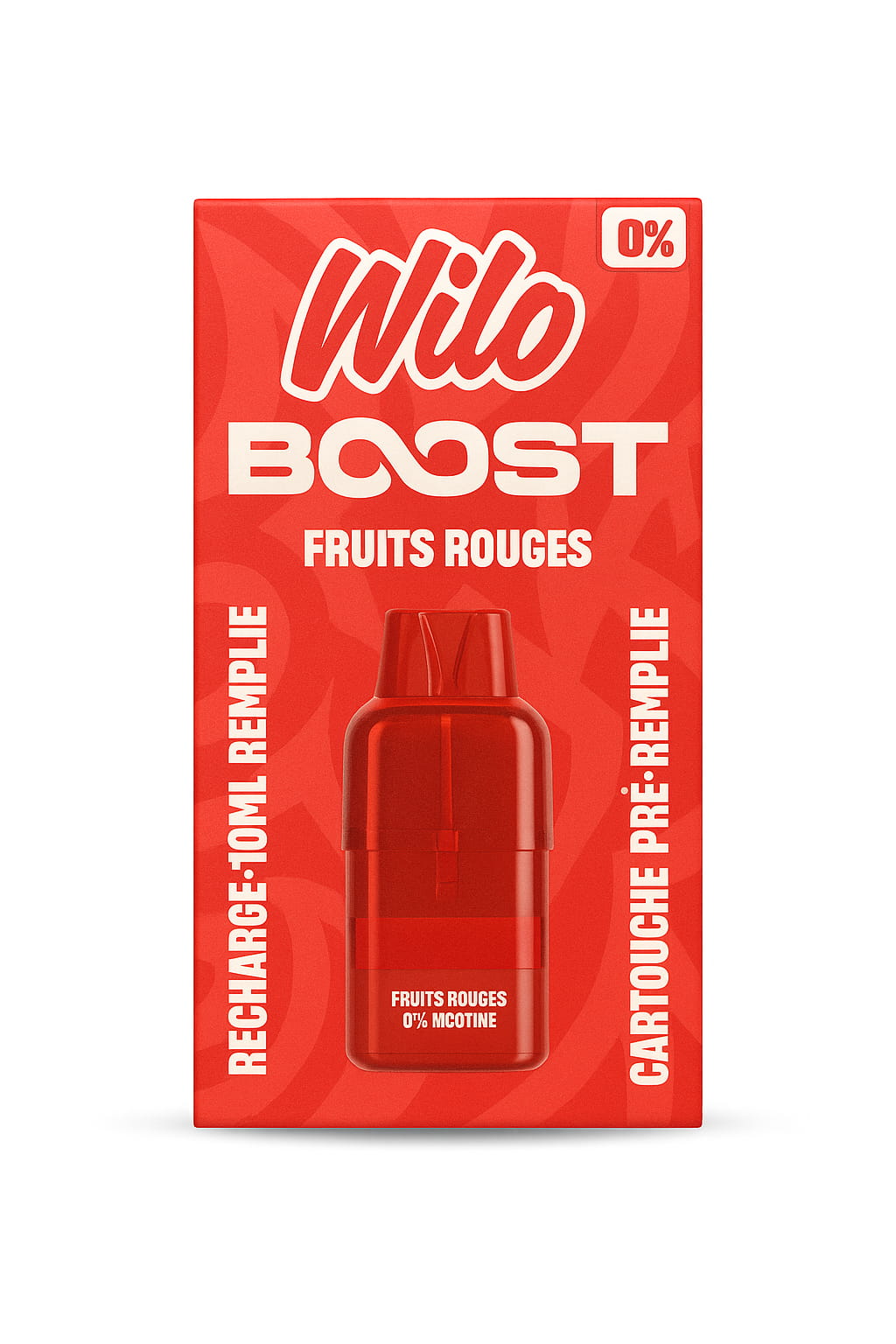 Wilo boost Rech Fruits rouges 0%