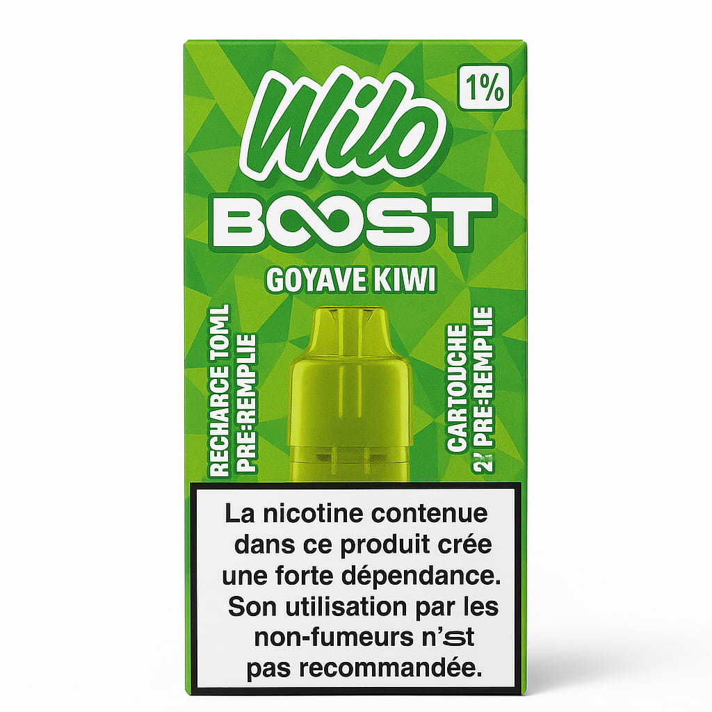 Wilo Boost  Rech. Goyave kiwi 1%