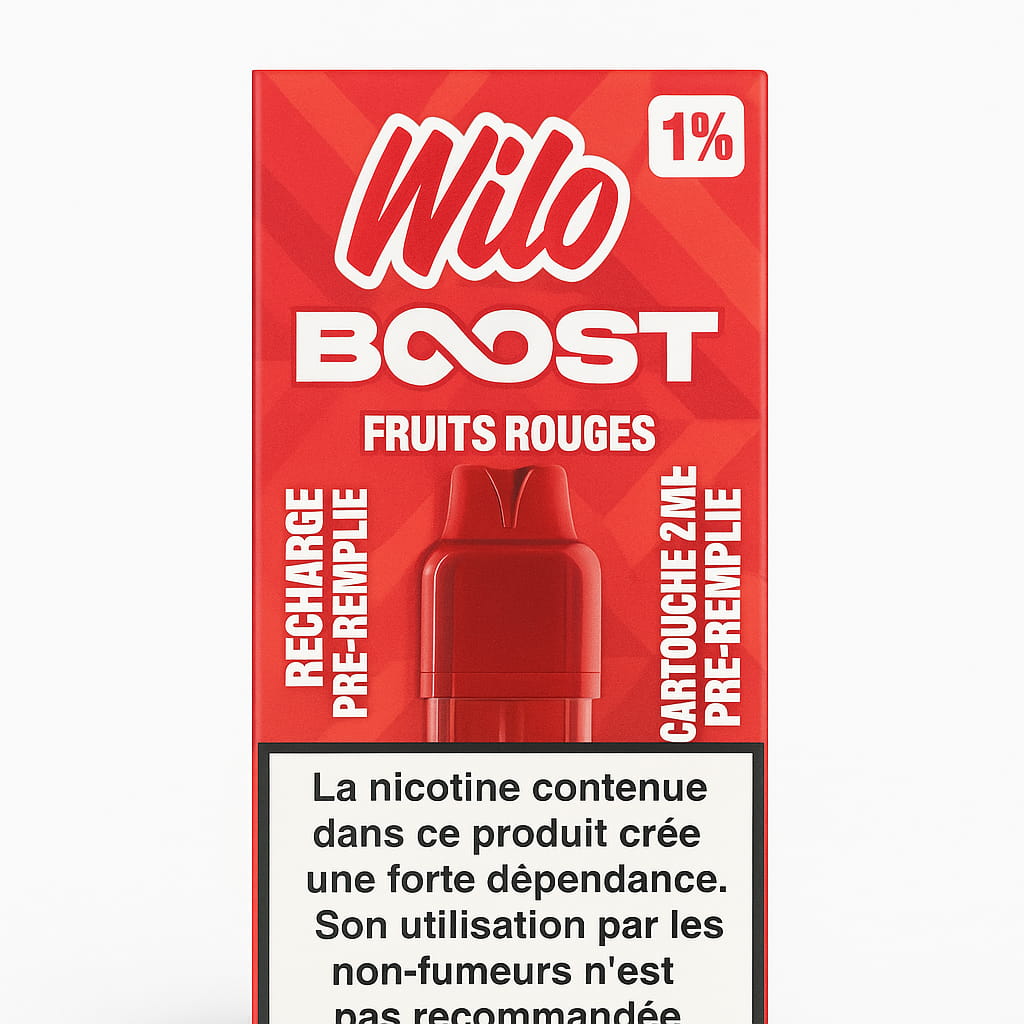 Wilo Boost  Rech. Fruits rouges 1%