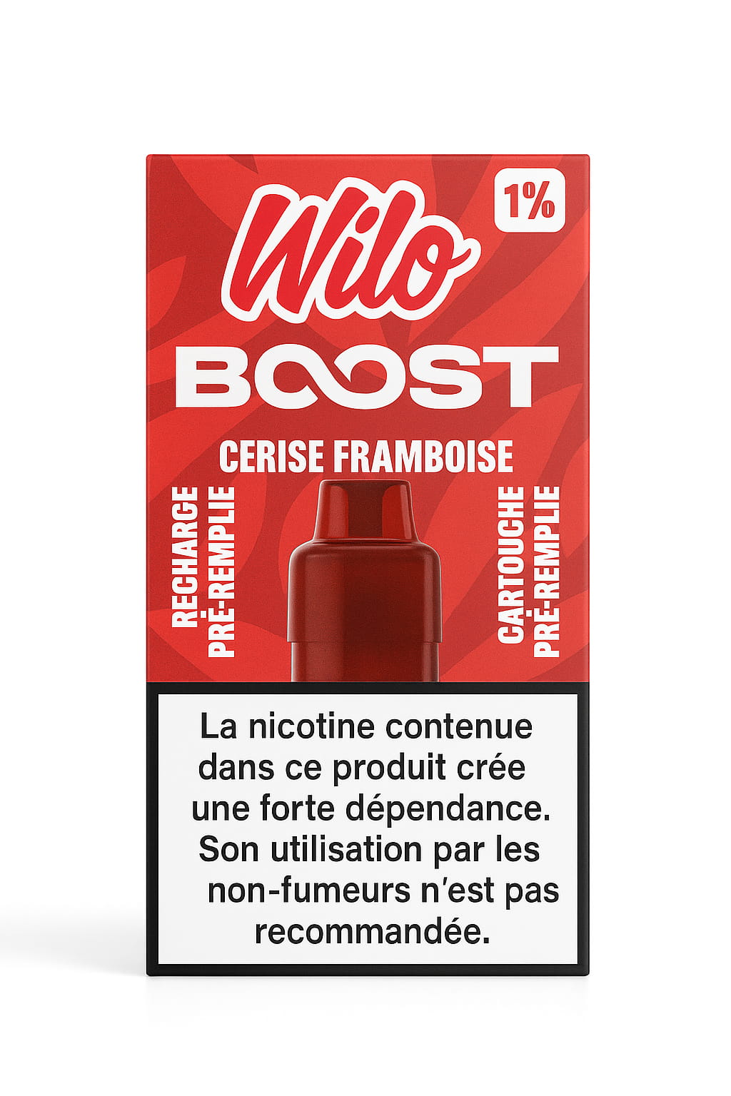 Wilo Boost  Rech. Cerise framboise 1%