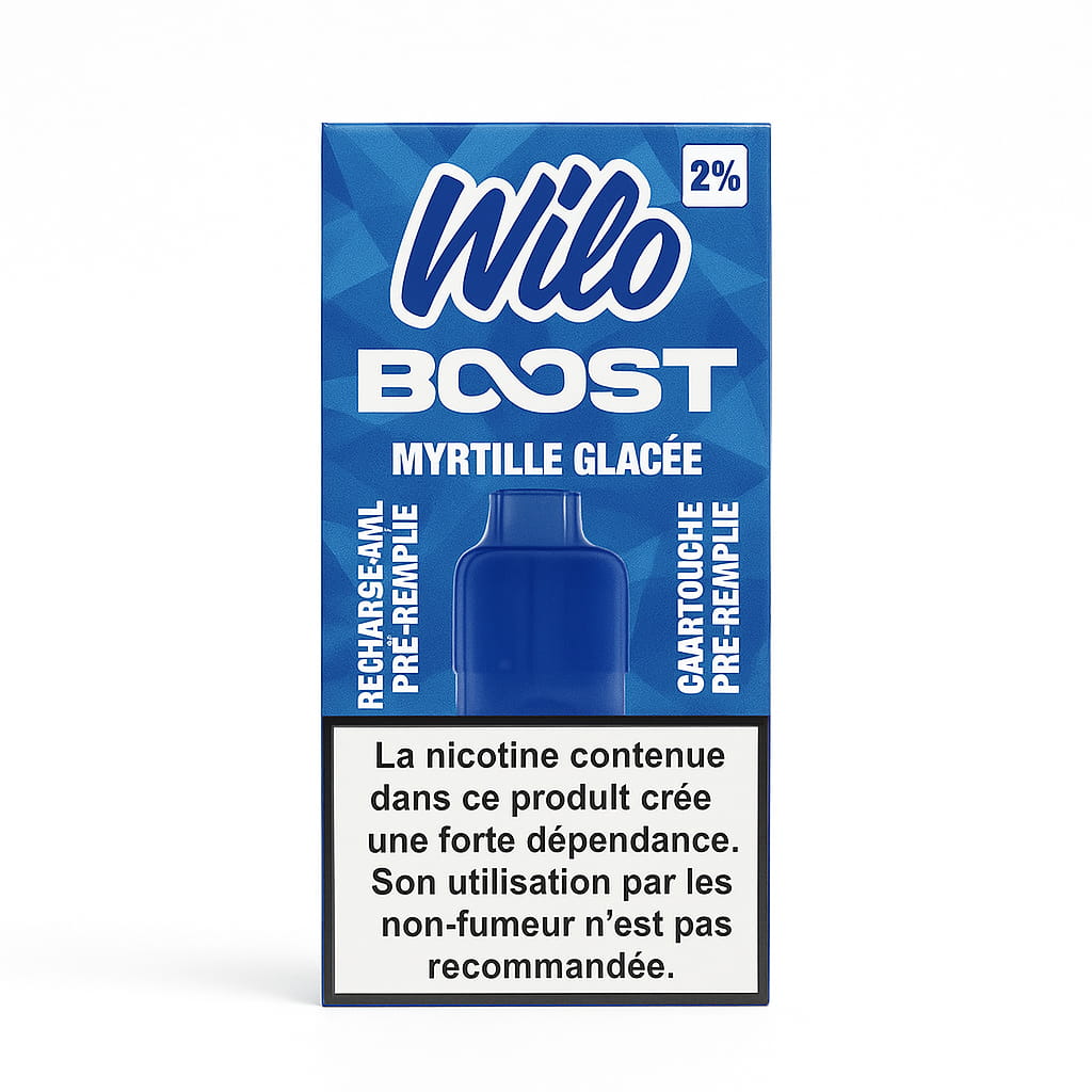 Wilo Boost Kit Myrtille glacée 2%