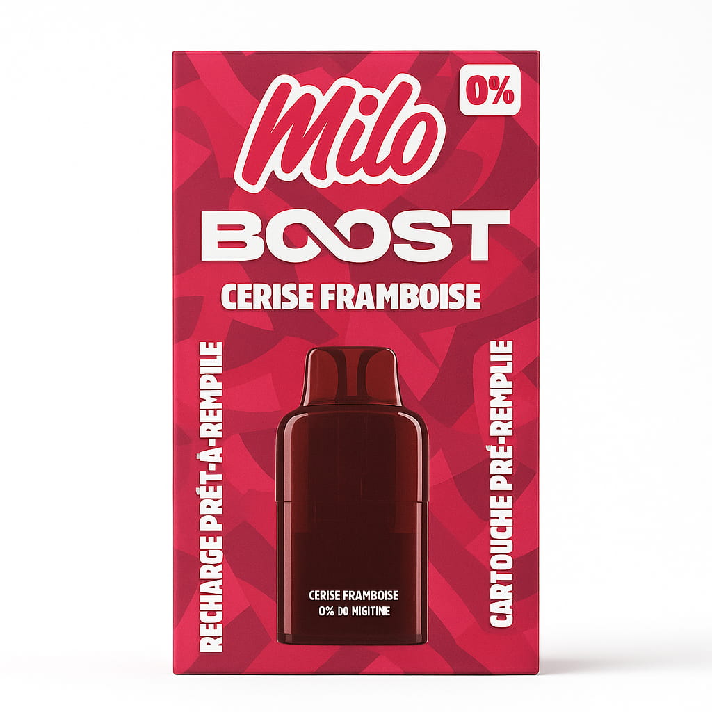 Wilo boost Rech  Cerise framboise 0%