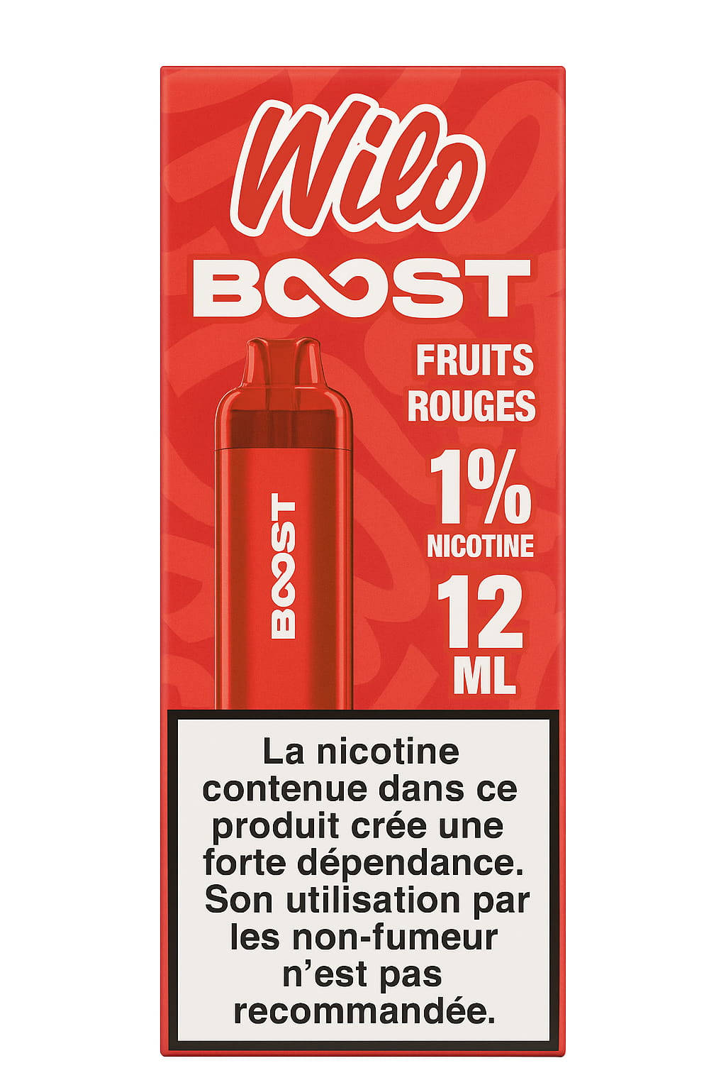 Wilo Boost Kit Fruits rouges 1%