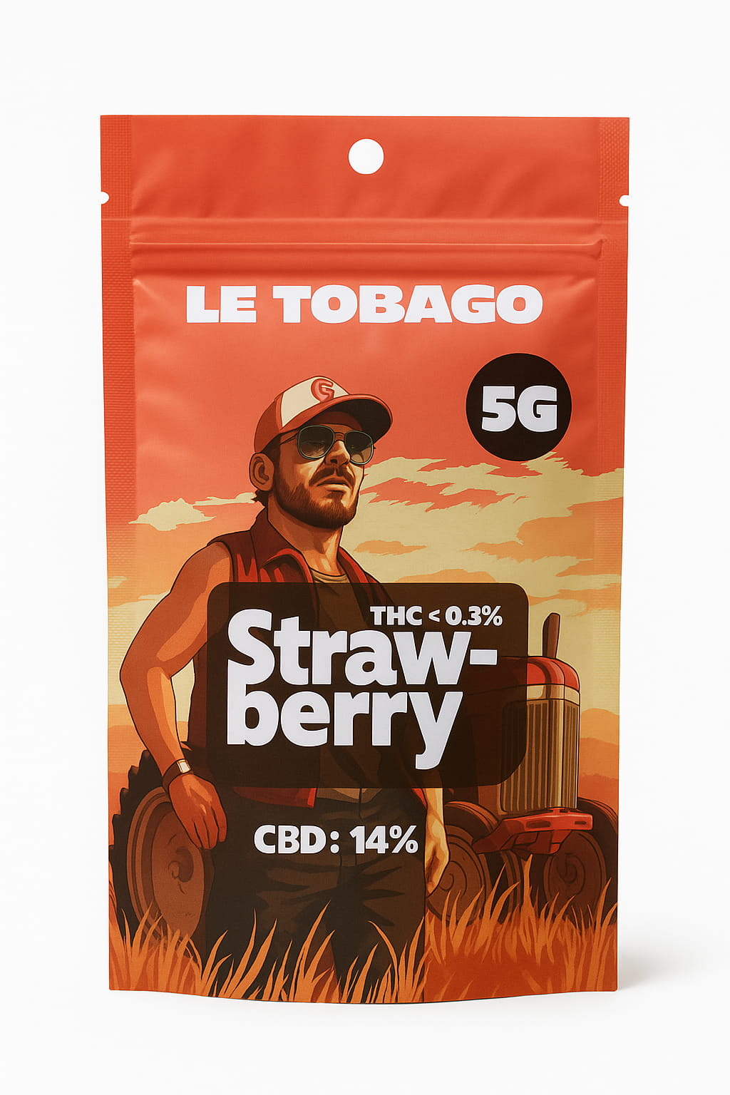 Le Tobago 5g Strawberry