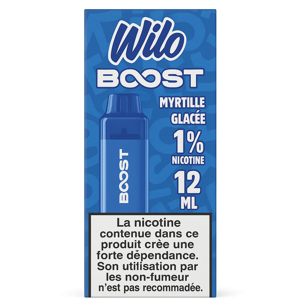Wilo Boost Kit Myrtille glacée 1%