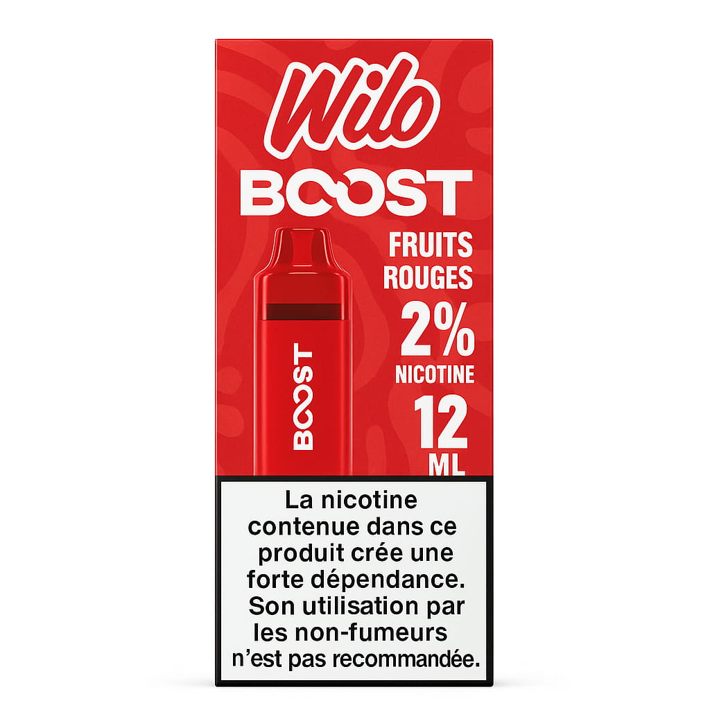 Wilo Boost Kit Fruits rouges 2%