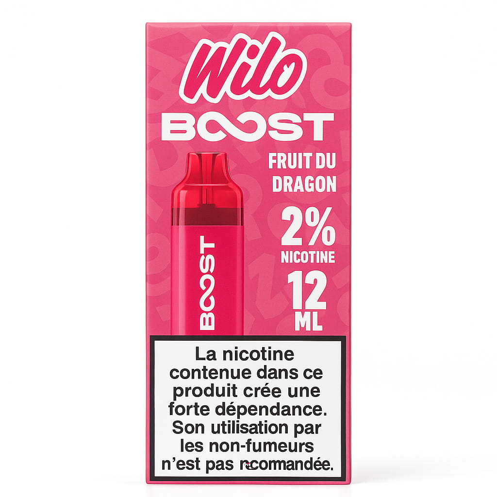 Wilo Boost Kit Fruit du dragon 2%