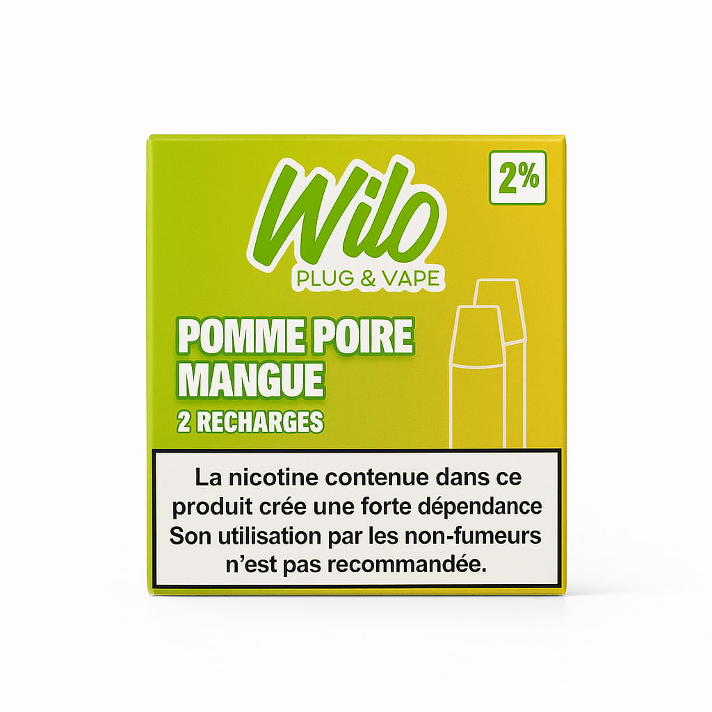 Wilo Pomme Poire Mangue 2%