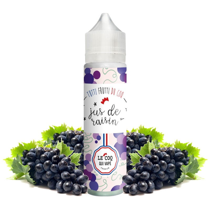 Le Coq qui vape Jus de Raisin 50ml