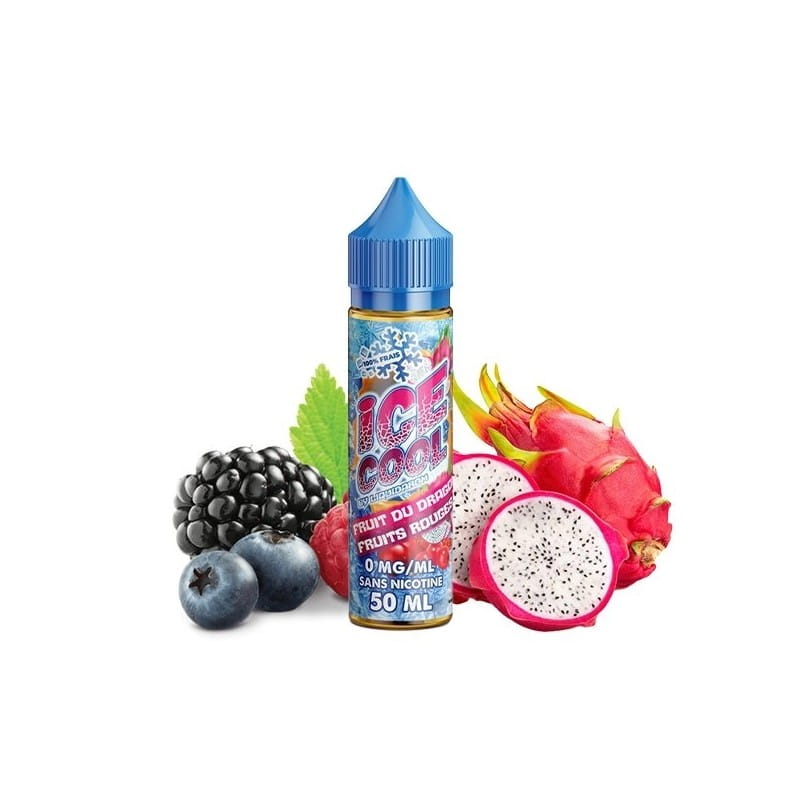 Ice cool 50ml fruit du dragon fruit rouge 