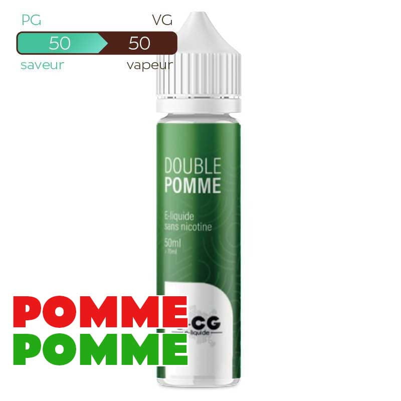 E-CG Double pomme 50ml