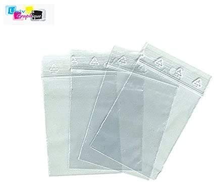 Sachet Zip 50 microns 60x80