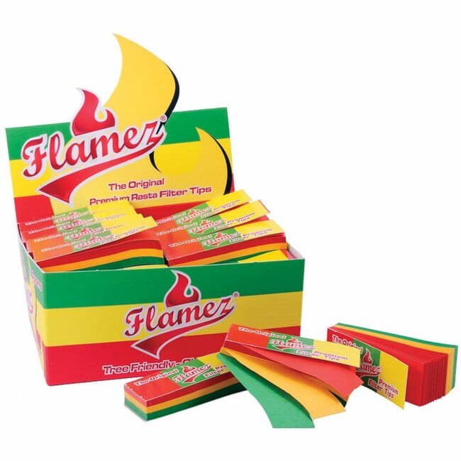 Flamez Rasta filtre carton