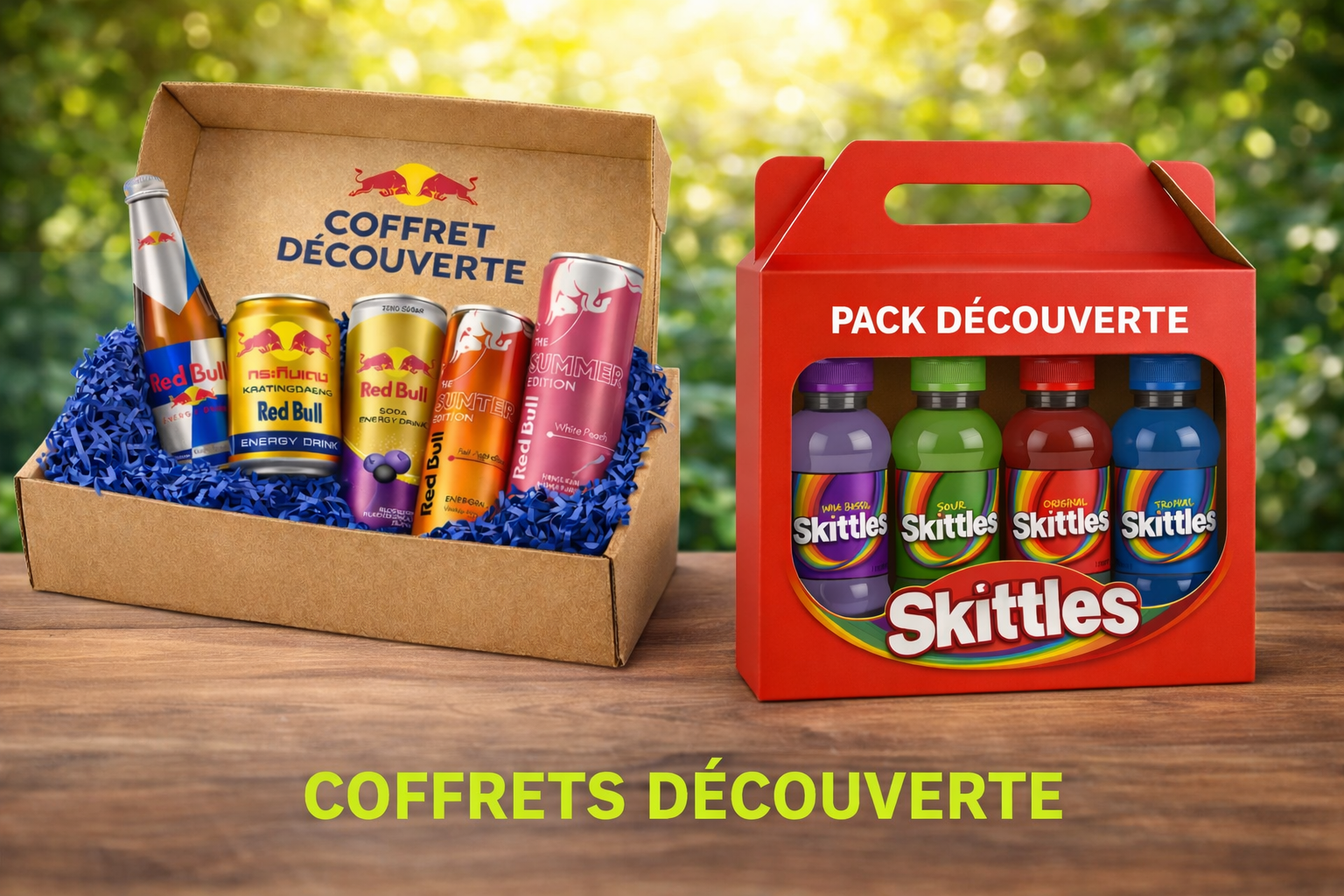 Les coffrets découverte