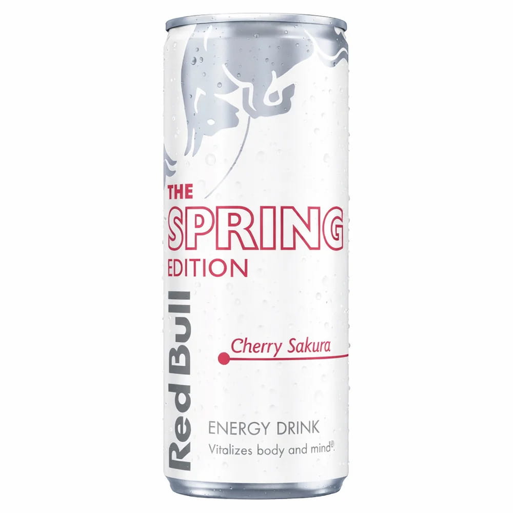 Red bull énergie drink cerise sakura 25cl x24 