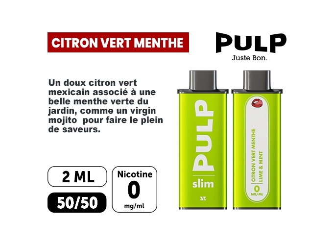 1 CARTOUCHE CITRON VERT MENTHE 00 MG (5)
