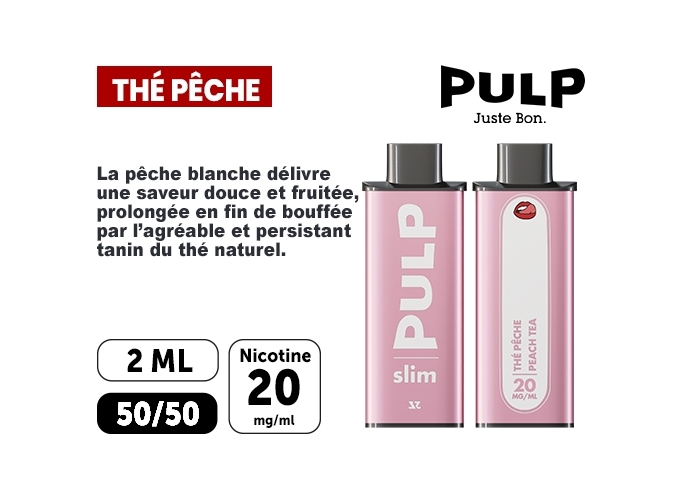 1 CARTOUCHE THÉ PECHE  20 MG (5)