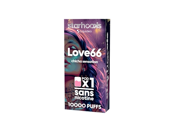 1 POD CHICHA LIQUIDEO 10K LOVE 66 TROPICAL