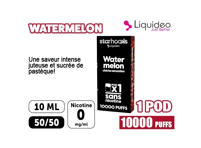 1 POD CHICHA LIQUIDEO 10K PASTEQUE