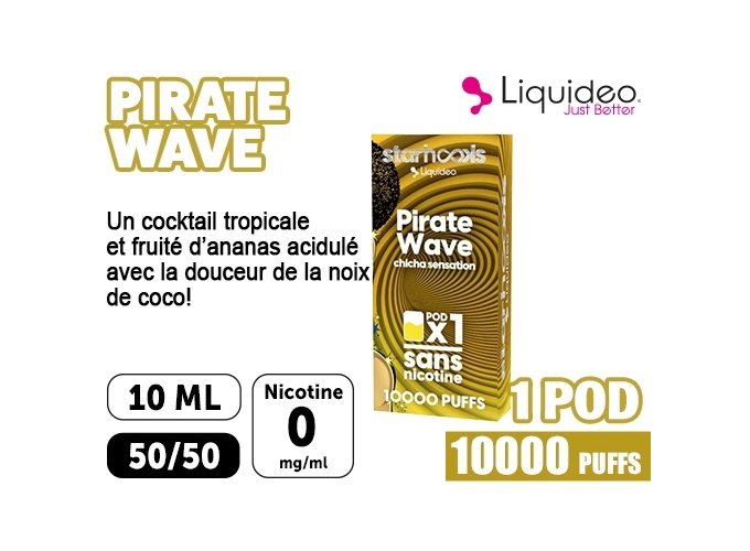 1 POD CHICHA LIQUIDEO 15K PIRATE MARGHARITA