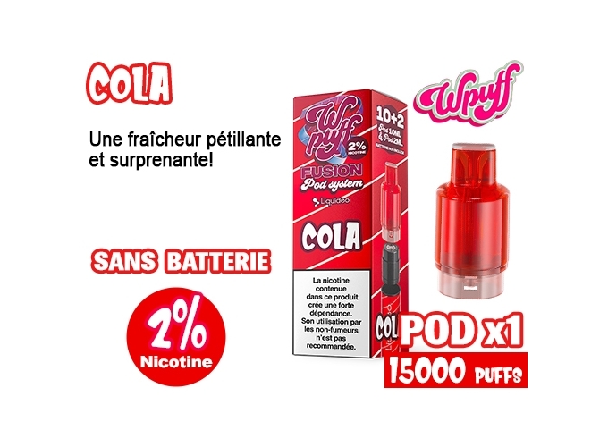 1 POD FUSION COLA ICE  2% (10)