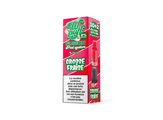 1 POD FUSION GROSSE FRAISE  2% (10)