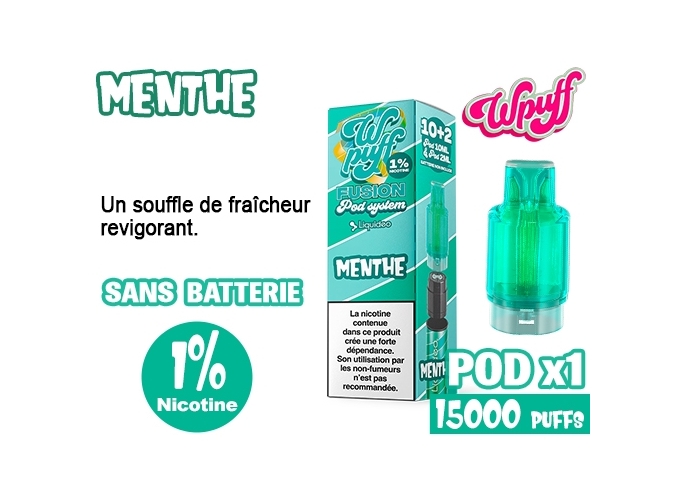 1 POD FUSION MENTHE   1% (10)