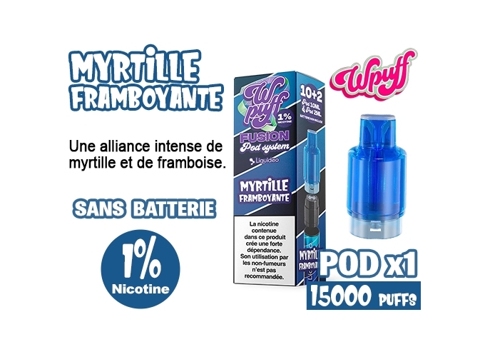 1 POD FUSION MYRTILLE FRAMBOYANTE  1% (10)