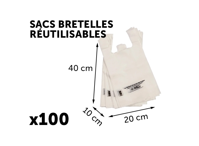 100 SACS BRETELLES REUTILISABLES 20x10x40cm (5)