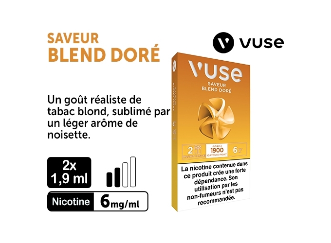 2 CAPSULES PRO BLEND DORE VPRO 06 MG ML