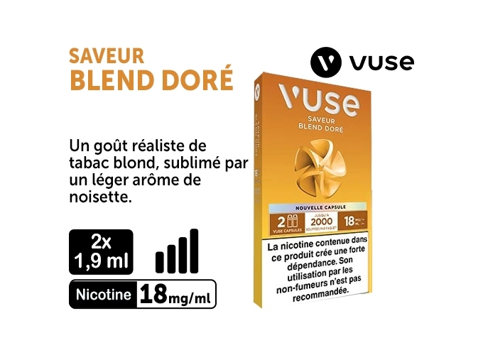 2 CAPSULES PRO BLOND DORE VPRO 18 MG ML