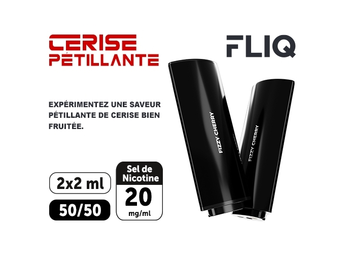 2 POD FLIQ  CERISE PETILLANTE 20 MG