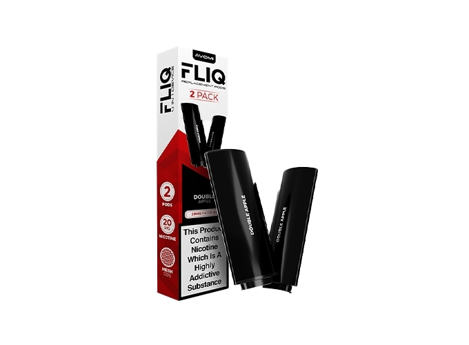 2 POD FLIQ  DOUBLE POMME 20 MG