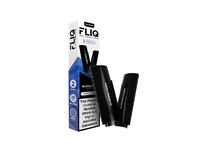 2 POD FLIQ FUSION MYRTILLE 20 MG
