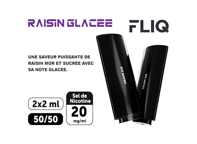 2 POD FLIQ  RAISIN GLACE 20 MG