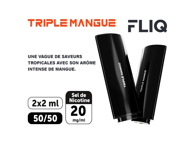 2 POD FLIQ TRIPLE MANGUE 20 MG