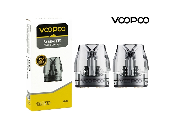 2 POD POUR VMATE E2 VOOPOO 1 ohm