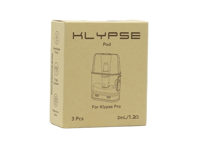 3 POD POUR KLIPS INNOKIN 1.2 OHM 2 ML