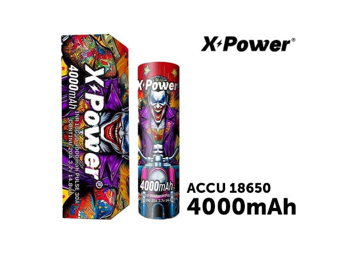 ACCU X POWER 18650 4000 MHA 20 A   (1)