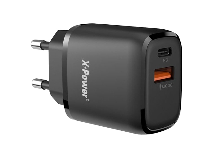Adaptateur USB et USB-C secteur VQT33 - X Power