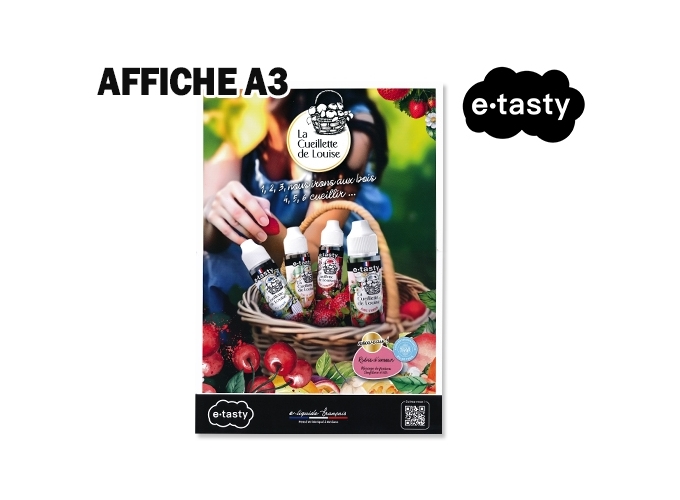 AFFICHE A3 CUEILLETTE DE LOUISE