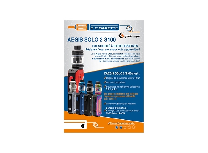 AFFICHE A6 AEGIS SOLO 2