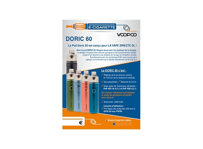 AFFICHE A6 DORIC VOOPOO